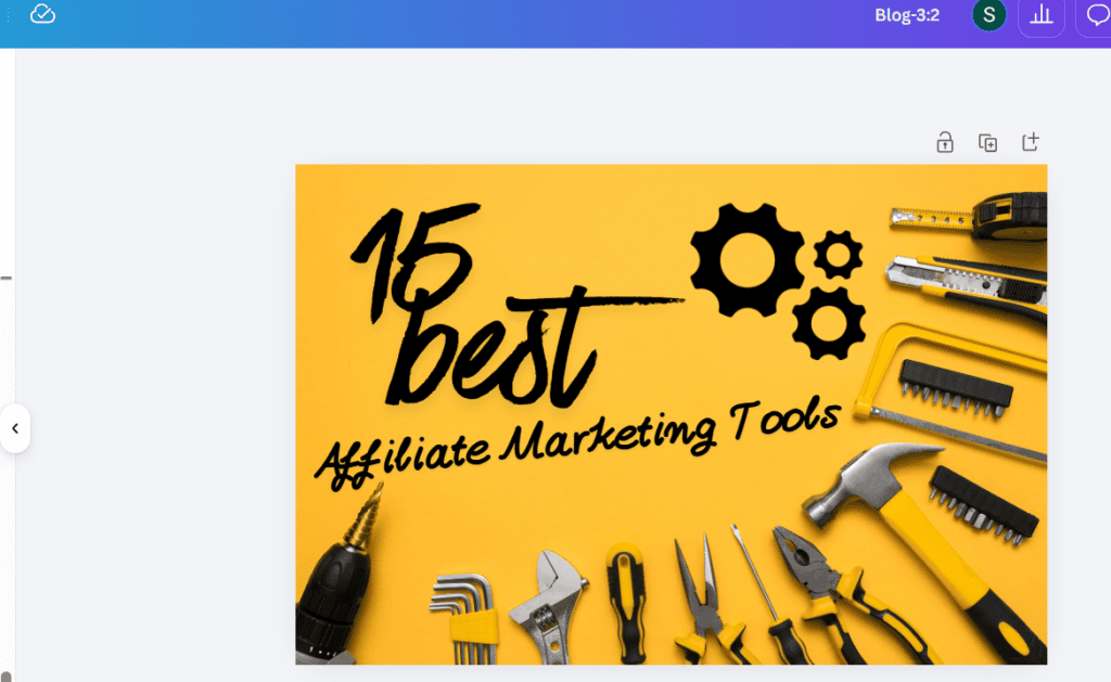 15 Best Affiliate Marketing Tools in 2026-Canva editing page